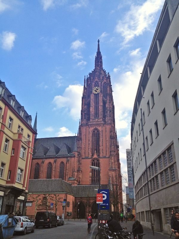 algumas horas em Frankfurt Kaiserdom