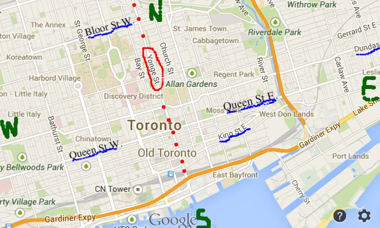Mapa de Toronto