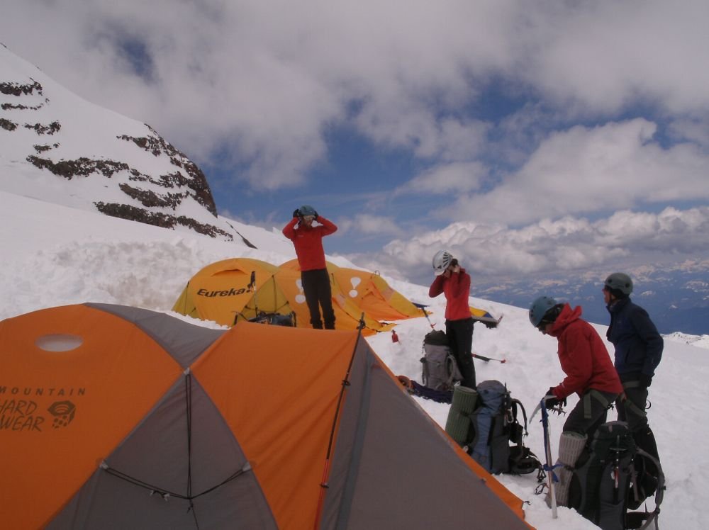 ESCALANDO O MONTE RAINIER