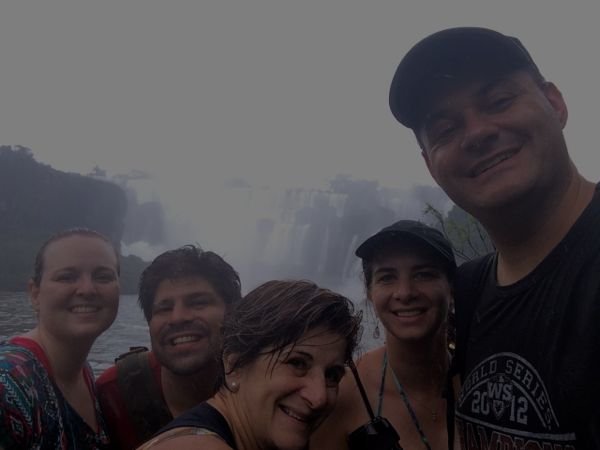 Família em Foz do Iguaçu