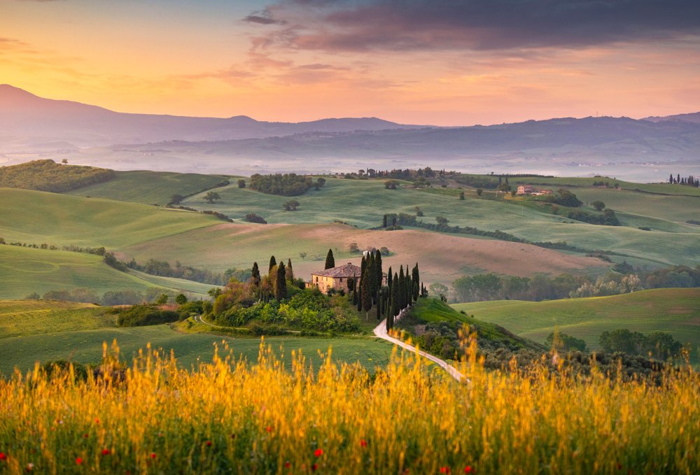 Montalcino na Italia