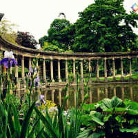 Parc Monceau em Paris Parc Monceau em Paris