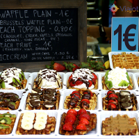 Waffle na Bélgica Waffle na Bélgica