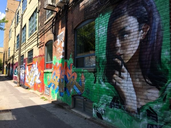 Graffiti Alley em Toronto