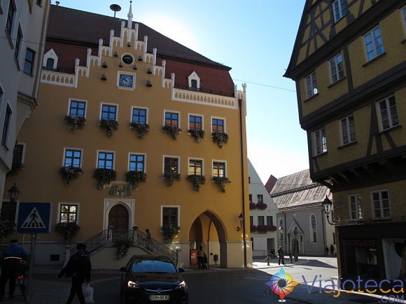 Donauwörth Rathaus lateral