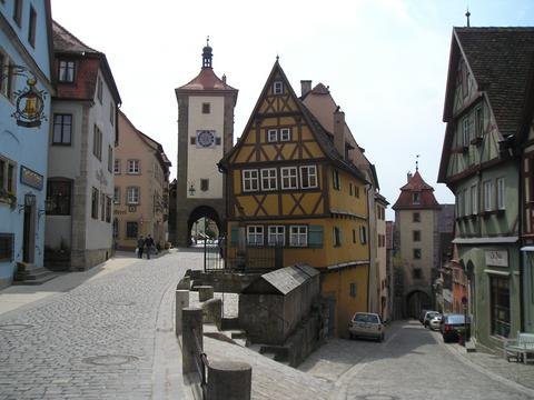 Rothenburg ob der tauber Plönlein