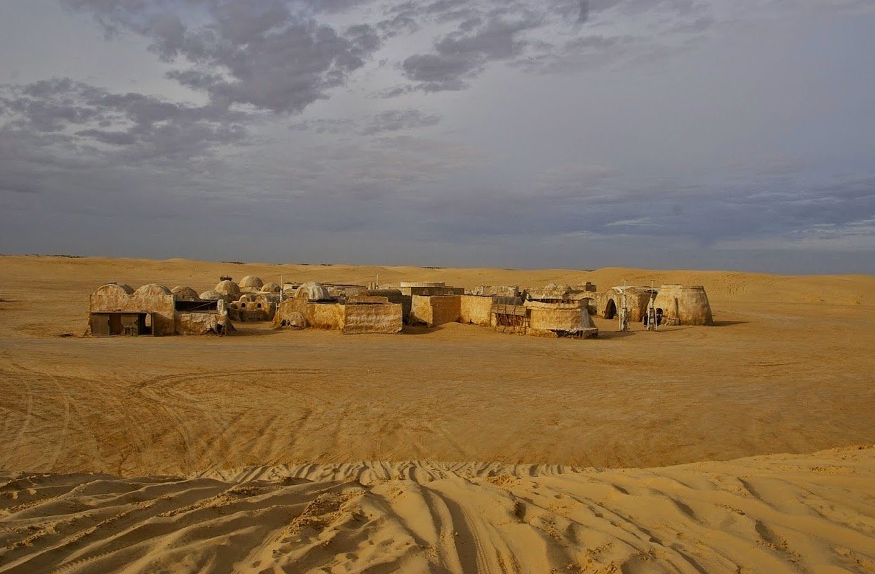 Set de filmagens do Star Wars