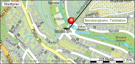 Neroberg mapa