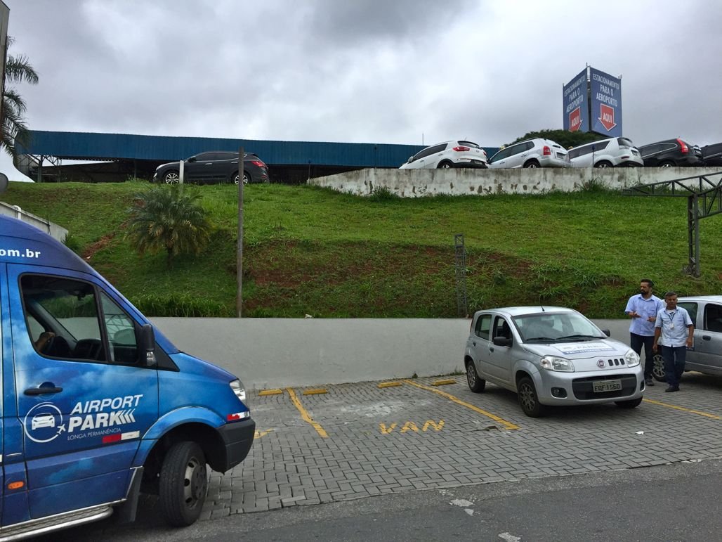 Estacionamento no Aeroporto de Guarulhos