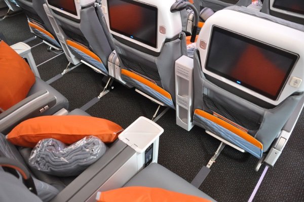 Premium Economy no A350 da Singapore Airlines