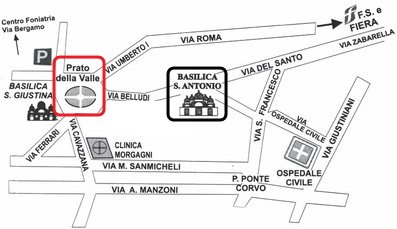 Padua mapa