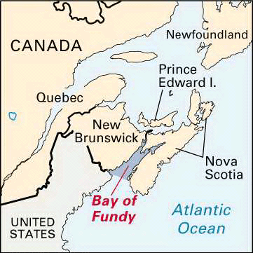 Bay of Fundy, New Brunswick