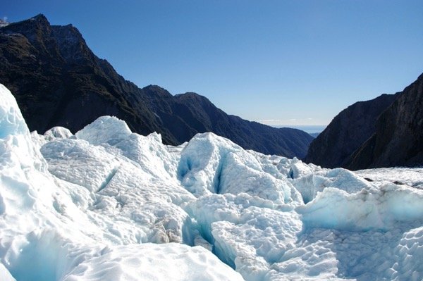 Geleira Franz Josef na Nova Zelandia