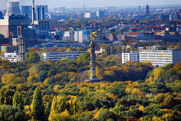 Panoramapunkt - Vista 360 graus de Berlin
