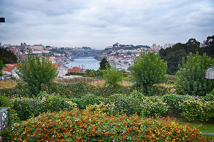 Vista de Vila Nova Gaia Portugal