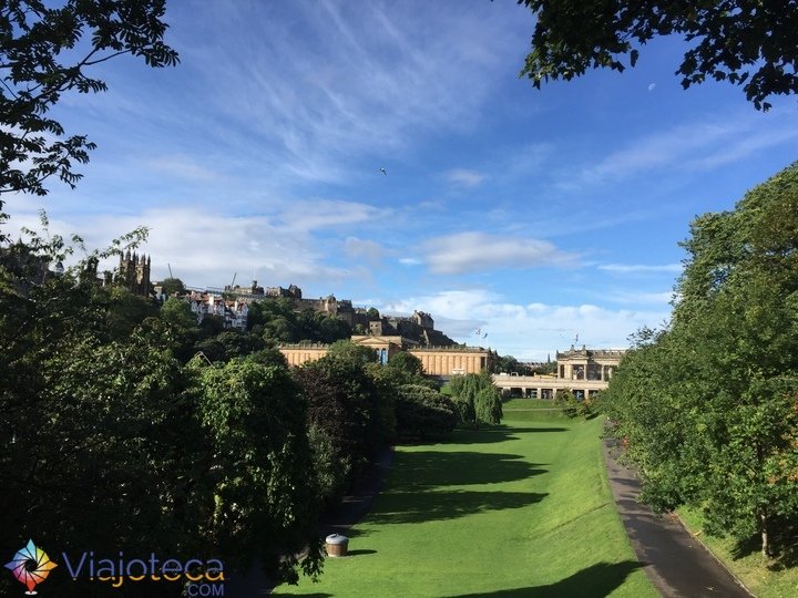 Atrações de Edimburgo Princess Street Gardens