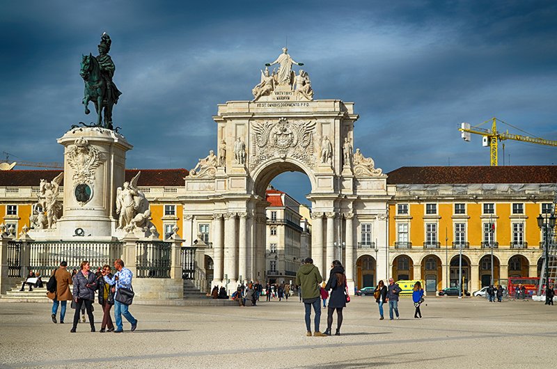 Praça do Comércio em Lisboa