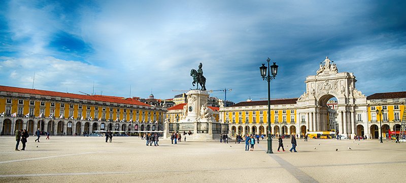 Praça do Comércio em Lisboa