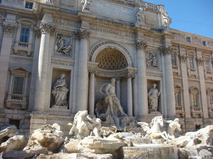 Fontana di Trevi capa