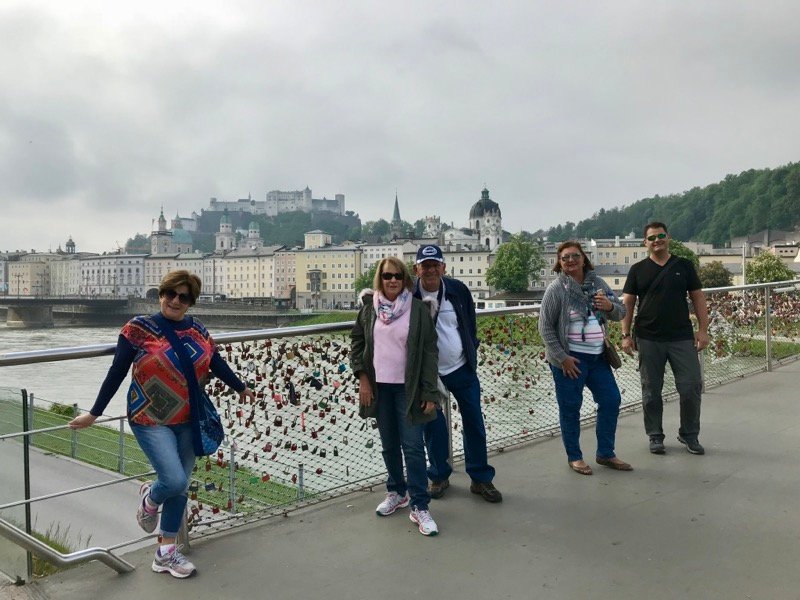Makartsteg em Salzburg, Austria