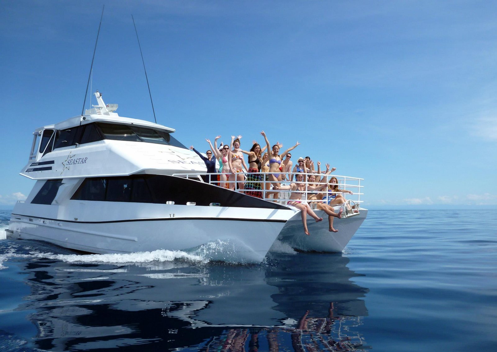 Barreira de corais na Australia com a SeaStar Cruises