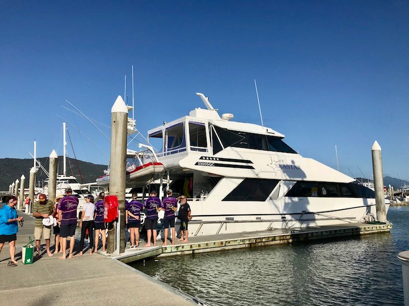 Barreira de corais na Australia com a SeaStar Cruises