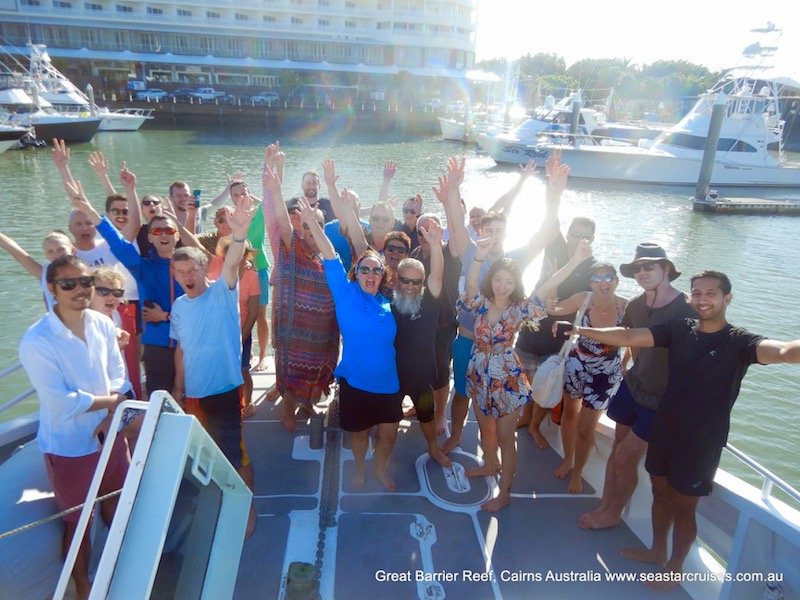 Barreira de corais na Australia com a SeaStar Cruises