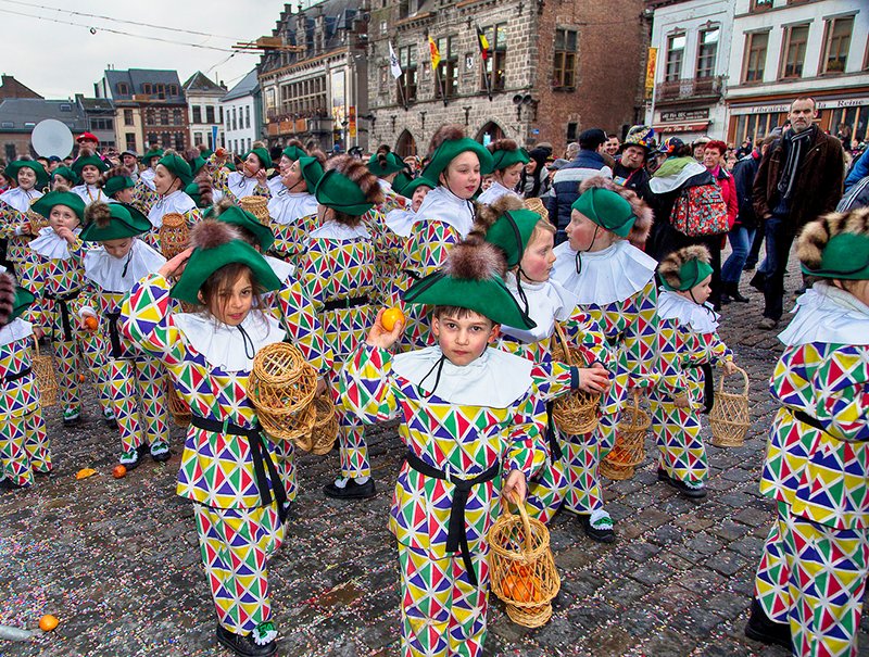 Carnaval de Binche na Bélgica