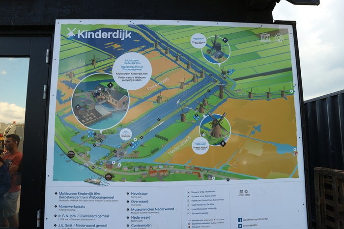 Kinderdijk mapa