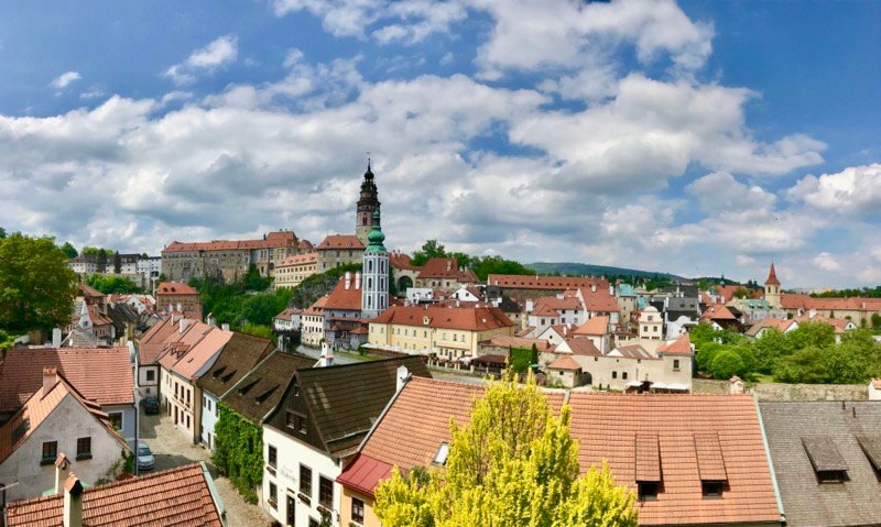 Český Krumlov na República Tcheca