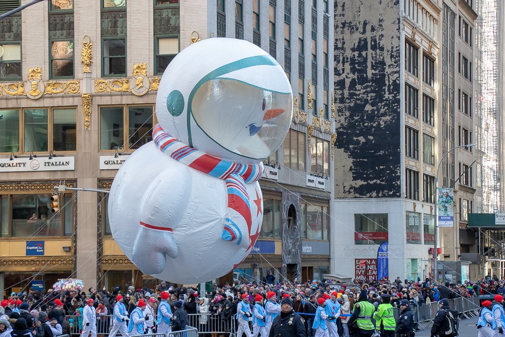 Balão da parada de Thanksgiving em Nova York