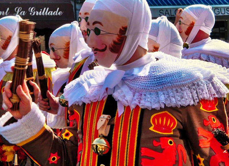 Melhores Carnavais do Mundo Carnaval de Binche na Bélgica