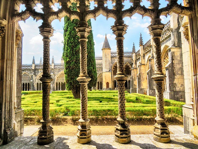 Mosteiro de Batalha em Portugal