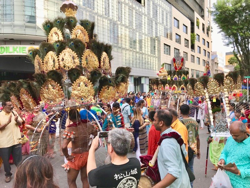 Festival Hindu Thaipusam em Singapura