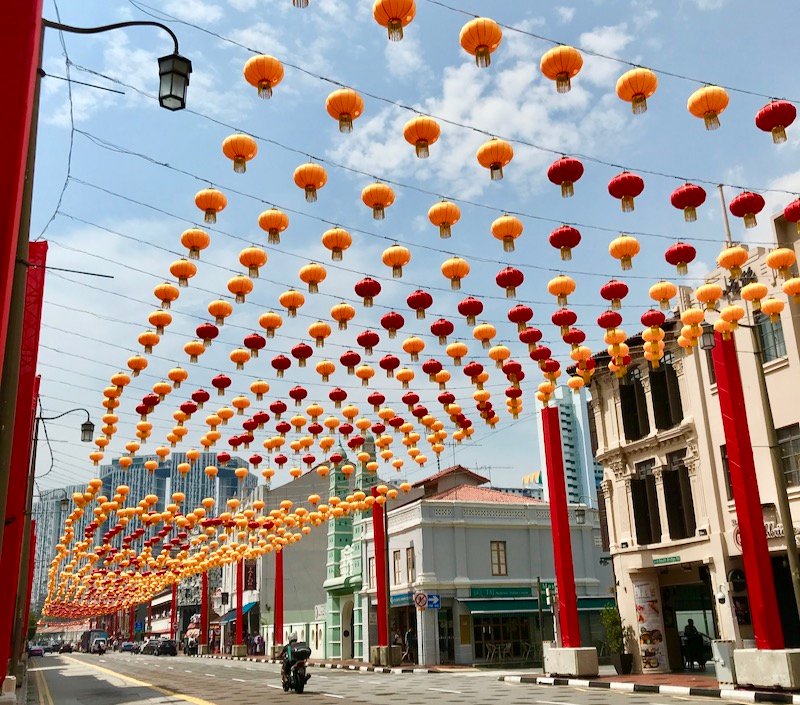 Chinatown em Singapura