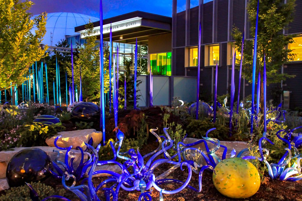 Chihuly Gardens em Seattle