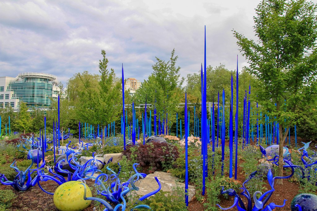 Jardim Futurista em Seattle
