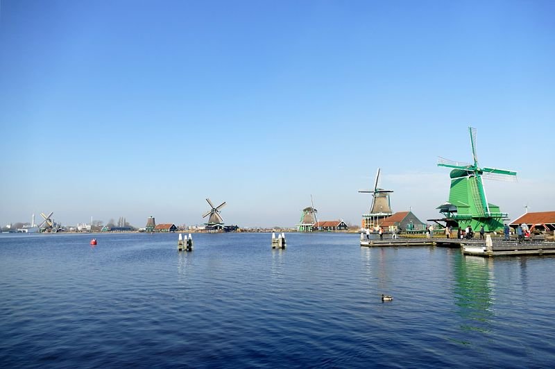 ZaanseSchans Imagem de Eveline de Bruin por Pixabay