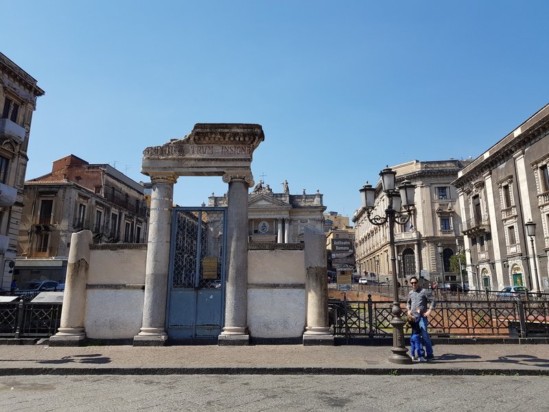 Atrações de Catânia Anfiteatro Romano di Catania