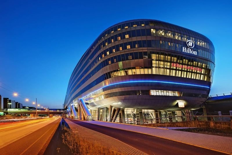 Hotel perto do aeroporto de Frankfurt Hilton Frankfurt Airport