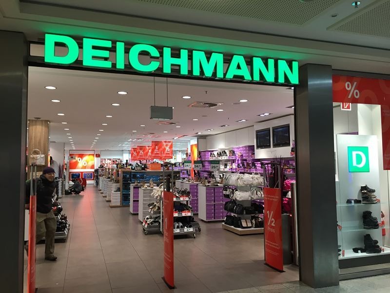Lojas de sapatos Deichmann