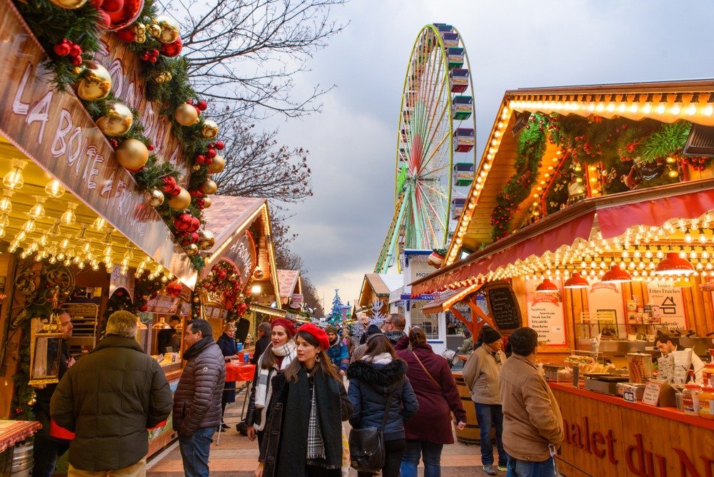 Mercado de Natal Jardin des Tuilleries