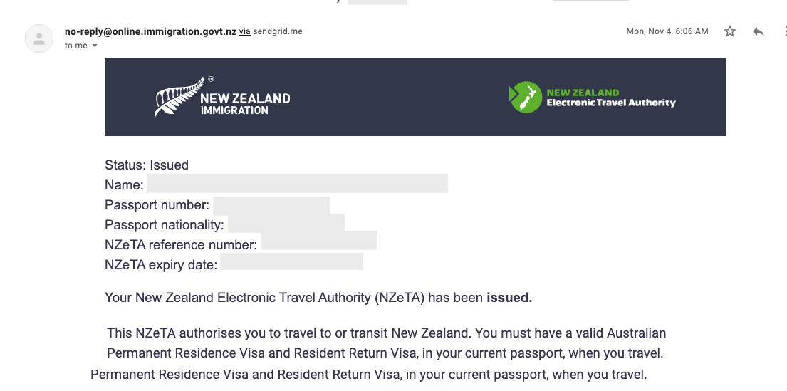 NZeTA aprovado