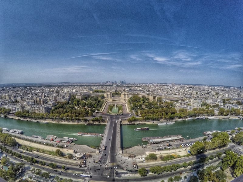 Vista da Torre Eiffel