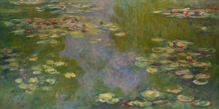 Water Lilies, by Claude Monet, 1919 By Everett - Art Shutterstock