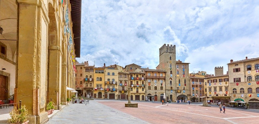 Cidades românticas na Toscana - Arezzo