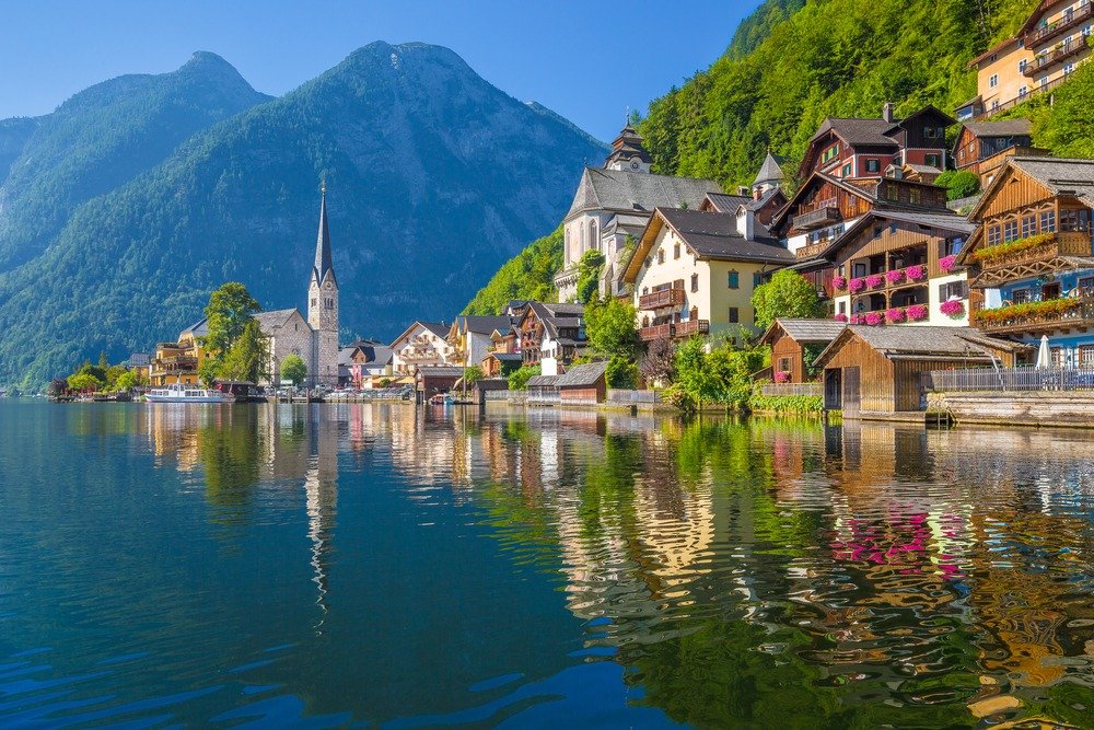 Os lagos mais bonitos da Europa - Lago Hallstatt | Áustria