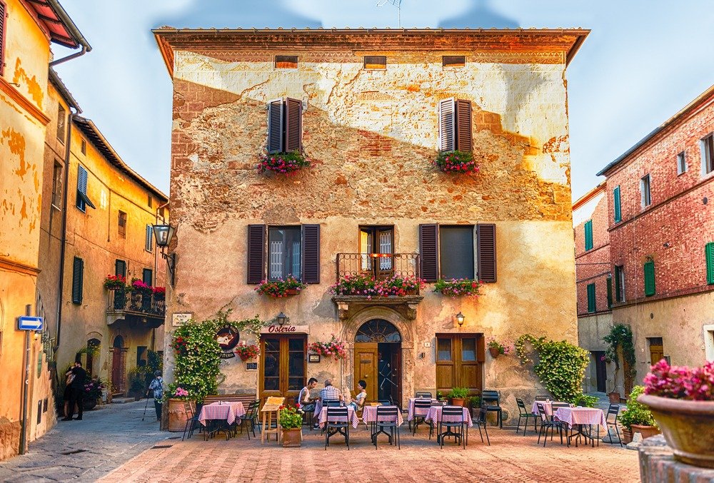 Pienza Cidades românticas na Toscana