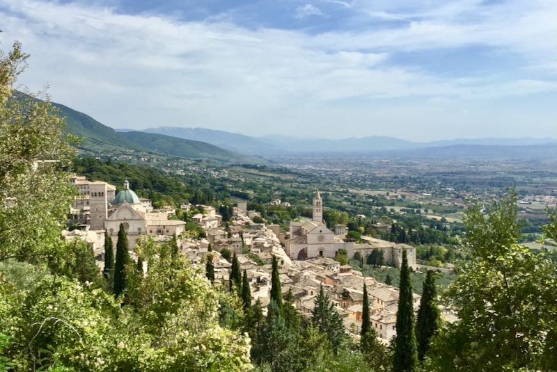 Vista da Rocca Maggiore