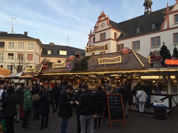 Mercado de natal Darmstadt